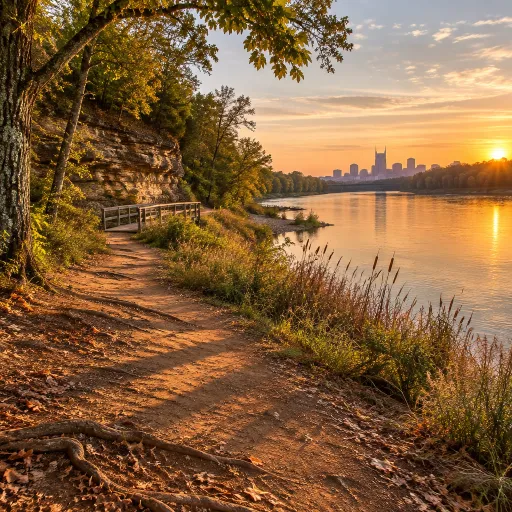 Where to stay for the best parks in Nashville for hiking and riverside escapes