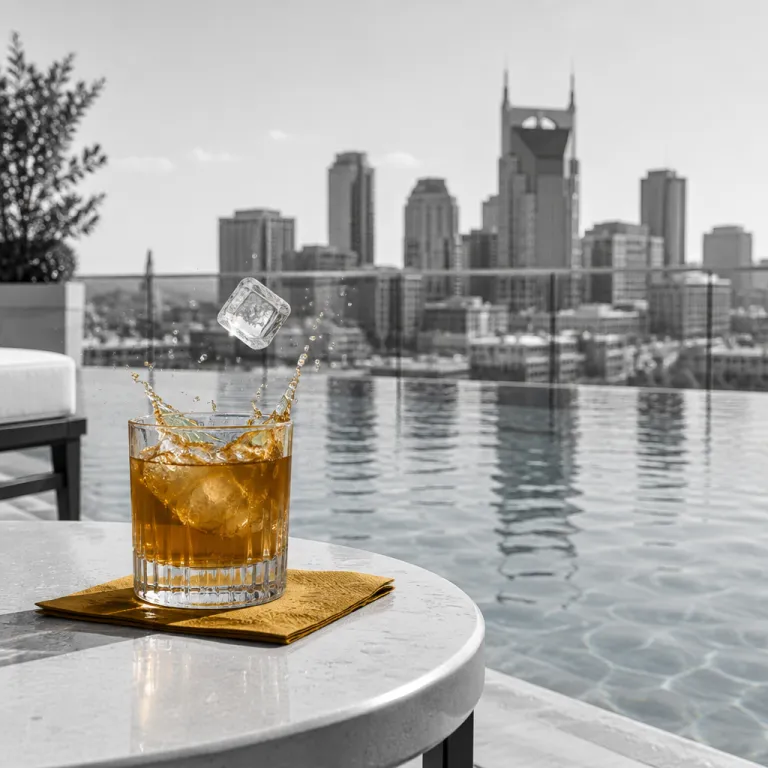 Where to find the best happy hours in Nashville for skyline views and rooftop pools